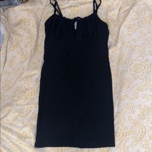 Black summer dress
